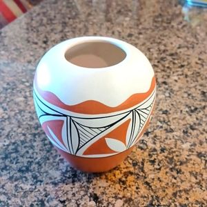 Jemez Navajo Hand Painted Pottery